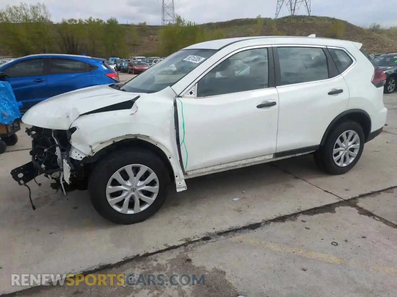1 Photograph of a damaged car KNMAT2MV8LP508984 NISSAN ROGUE 2020