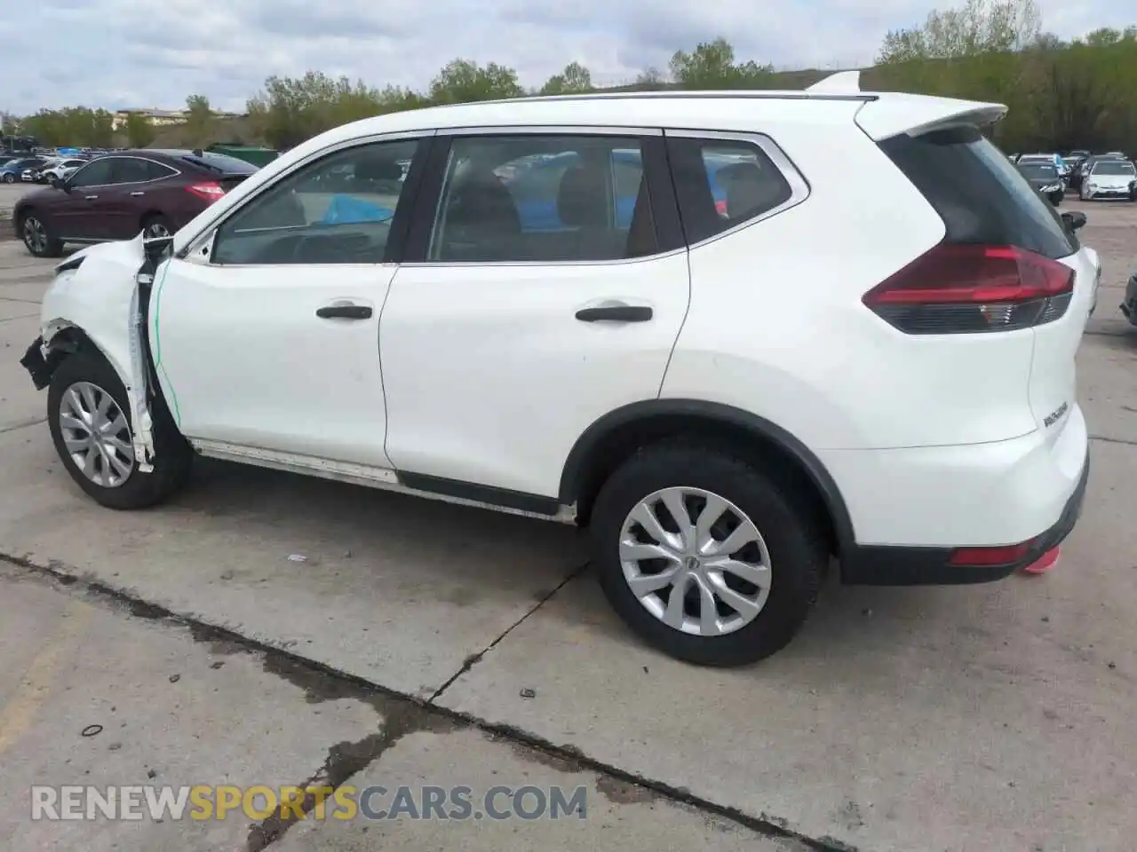 2 Photograph of a damaged car KNMAT2MV8LP508984 NISSAN ROGUE 2020
