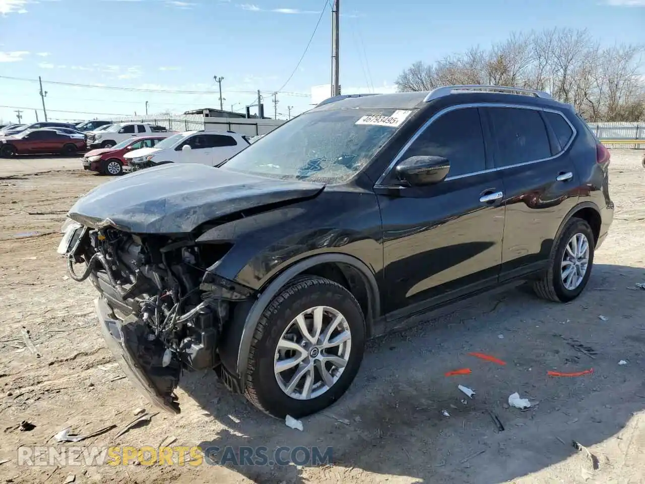 1 Photograph of a damaged car KNMAT2MV8LP513537 NISSAN ROGUE 2020