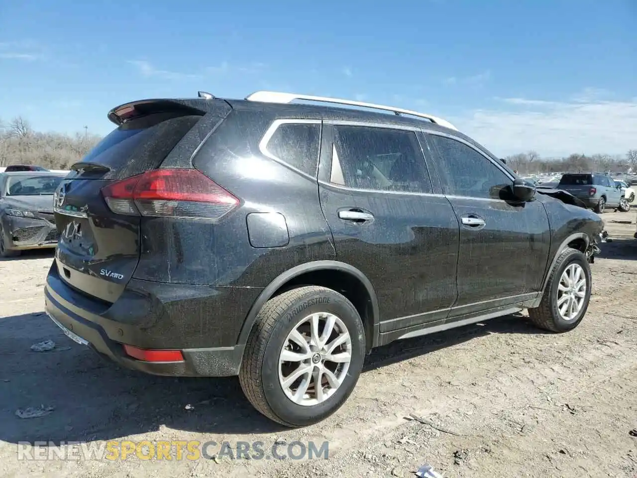 3 Photograph of a damaged car KNMAT2MV8LP513537 NISSAN ROGUE 2020