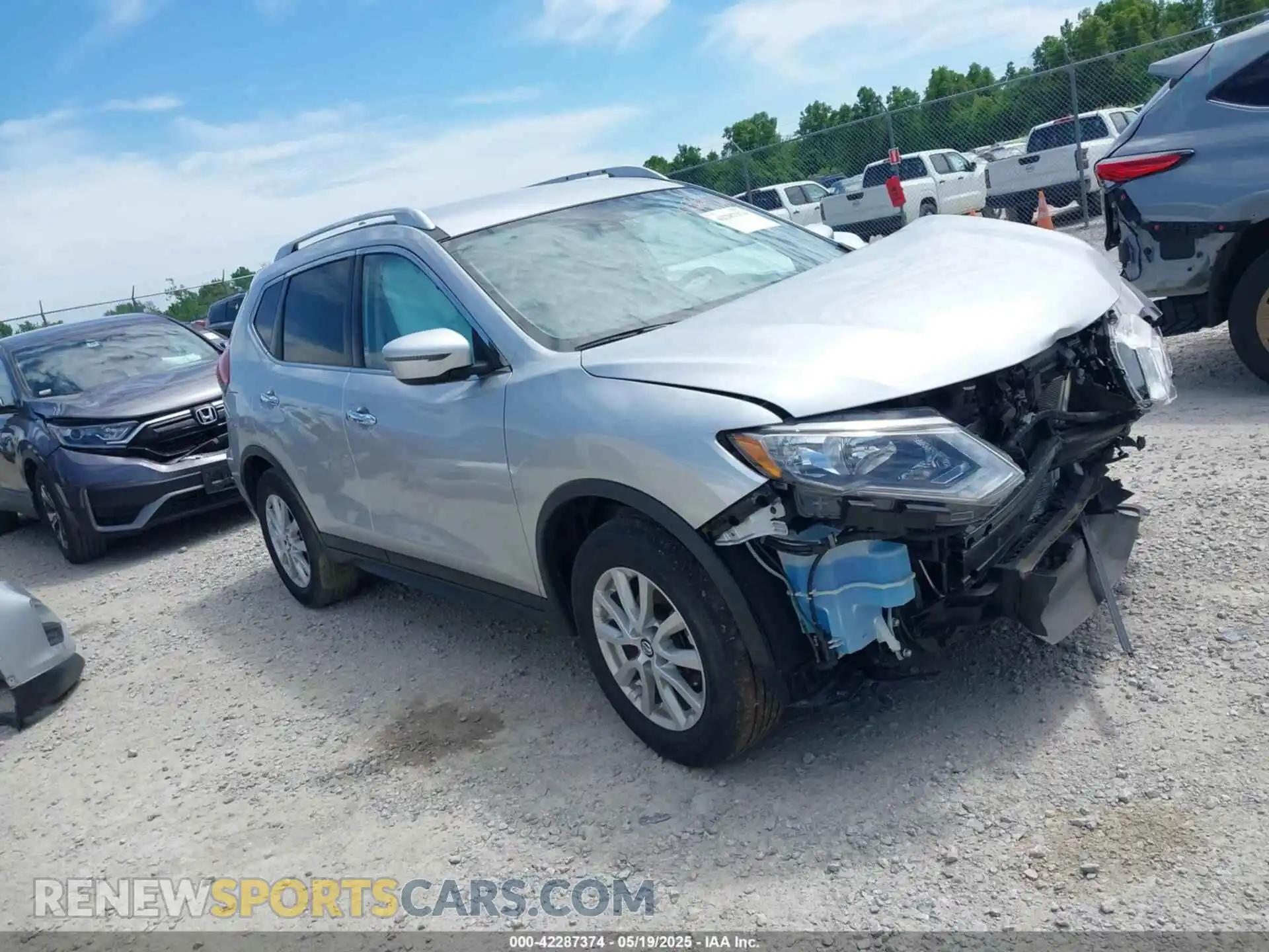 1 Photograph of a damaged car KNMAT2MV8LP523341 NISSAN ROGUE 2020