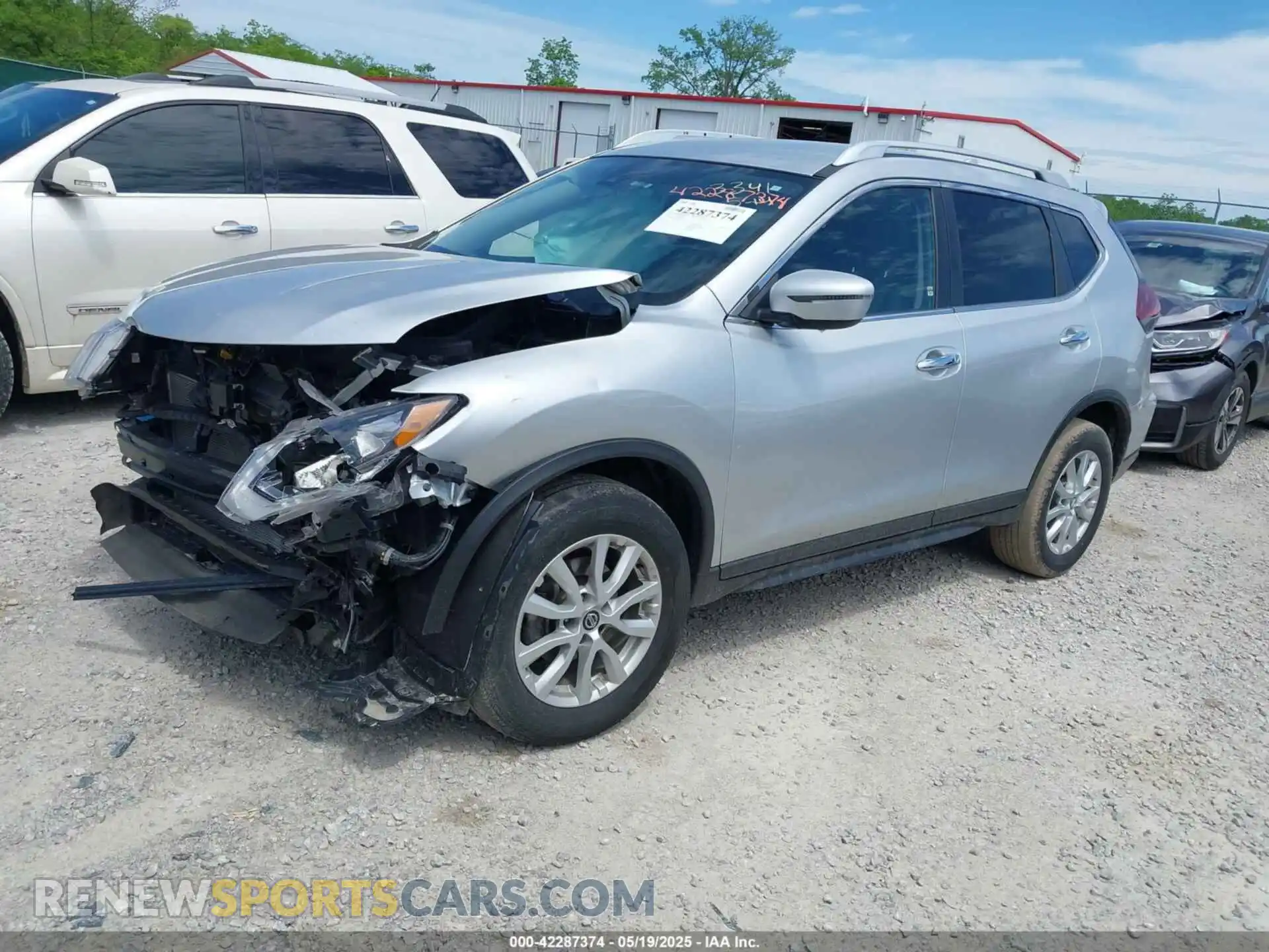 2 Photograph of a damaged car KNMAT2MV8LP523341 NISSAN ROGUE 2020