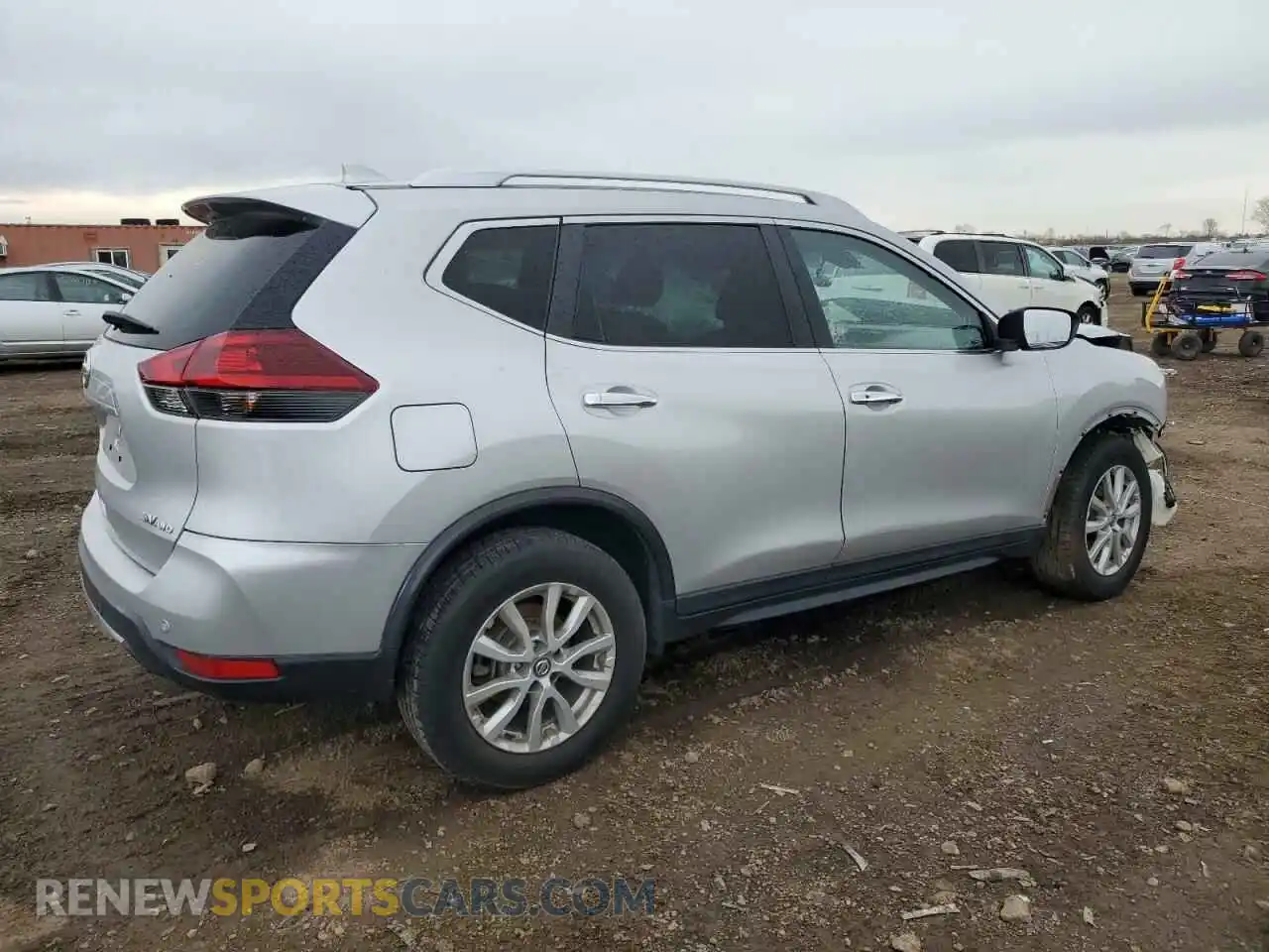 3 Photograph of a damaged car KNMAT2MV8LP541662 NISSAN ROGUE 2020