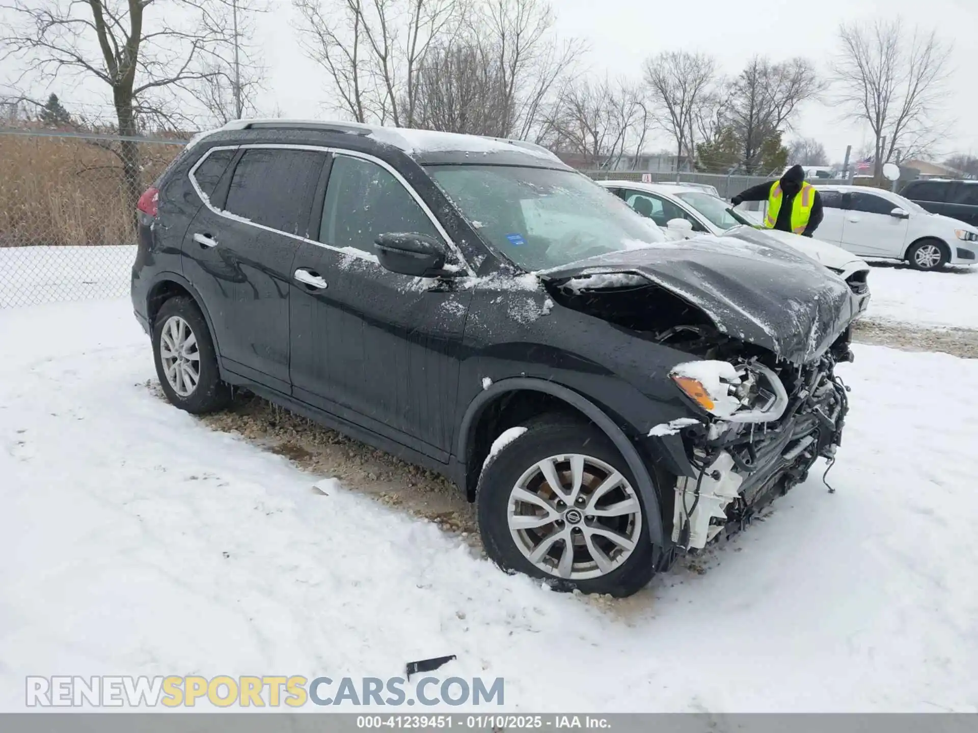 1 Photograph of a damaged car KNMAT2MV9LP509805 NISSAN ROGUE 2020