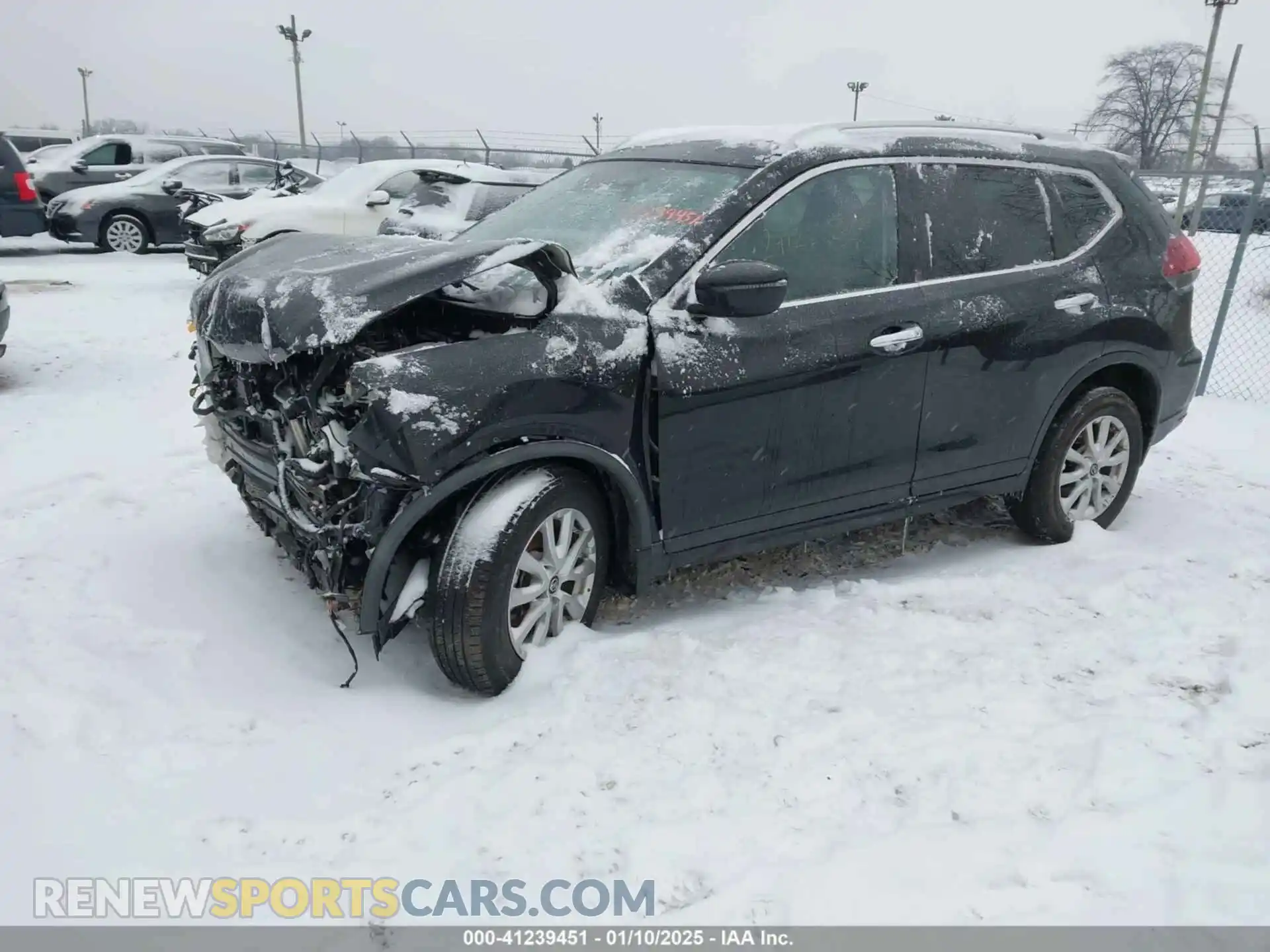 2 Photograph of a damaged car KNMAT2MV9LP509805 NISSAN ROGUE 2020
