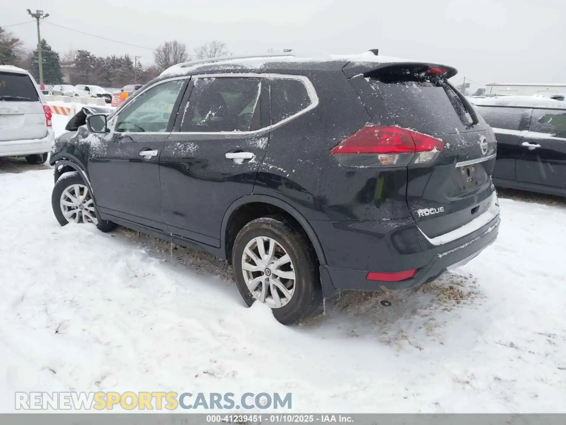 3 Photograph of a damaged car KNMAT2MV9LP509805 NISSAN ROGUE 2020