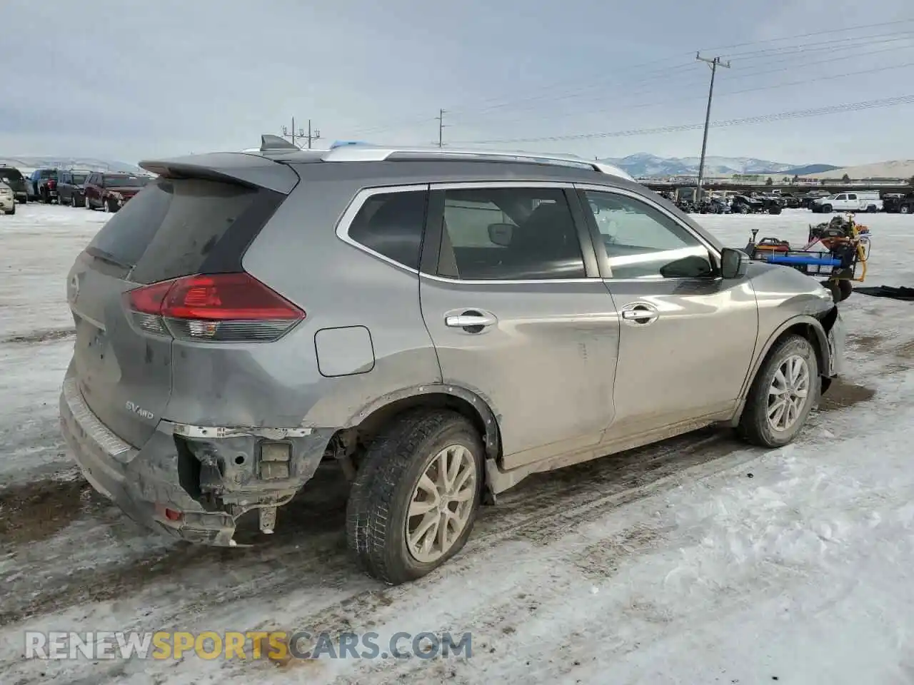 3 Photograph of a damaged car KNMAT2MVXLP517170 NISSAN ROGUE 2020