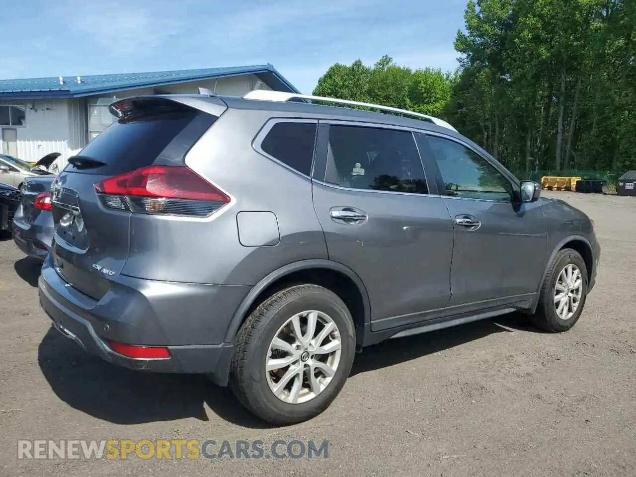 3 Photograph of a damaged car KNMAT2MVXLP536933 NISSAN ROGUE 2020