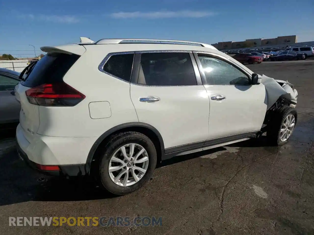 3 Photograph of a damaged car KNMAT2MVXLP537774 NISSAN ROGUE 2020