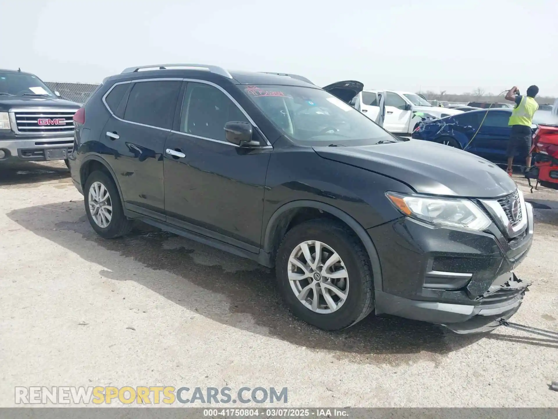 1 Photograph of a damaged car KNMAT2MVXLP539587 NISSAN ROGUE 2020