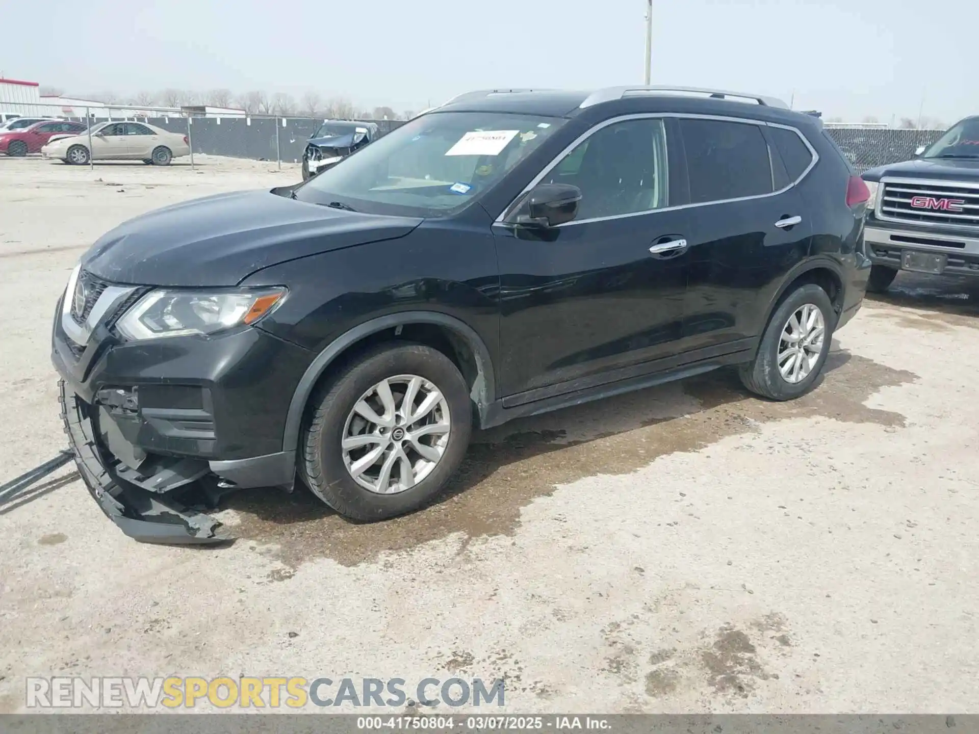 2 Photograph of a damaged car KNMAT2MVXLP539587 NISSAN ROGUE 2020