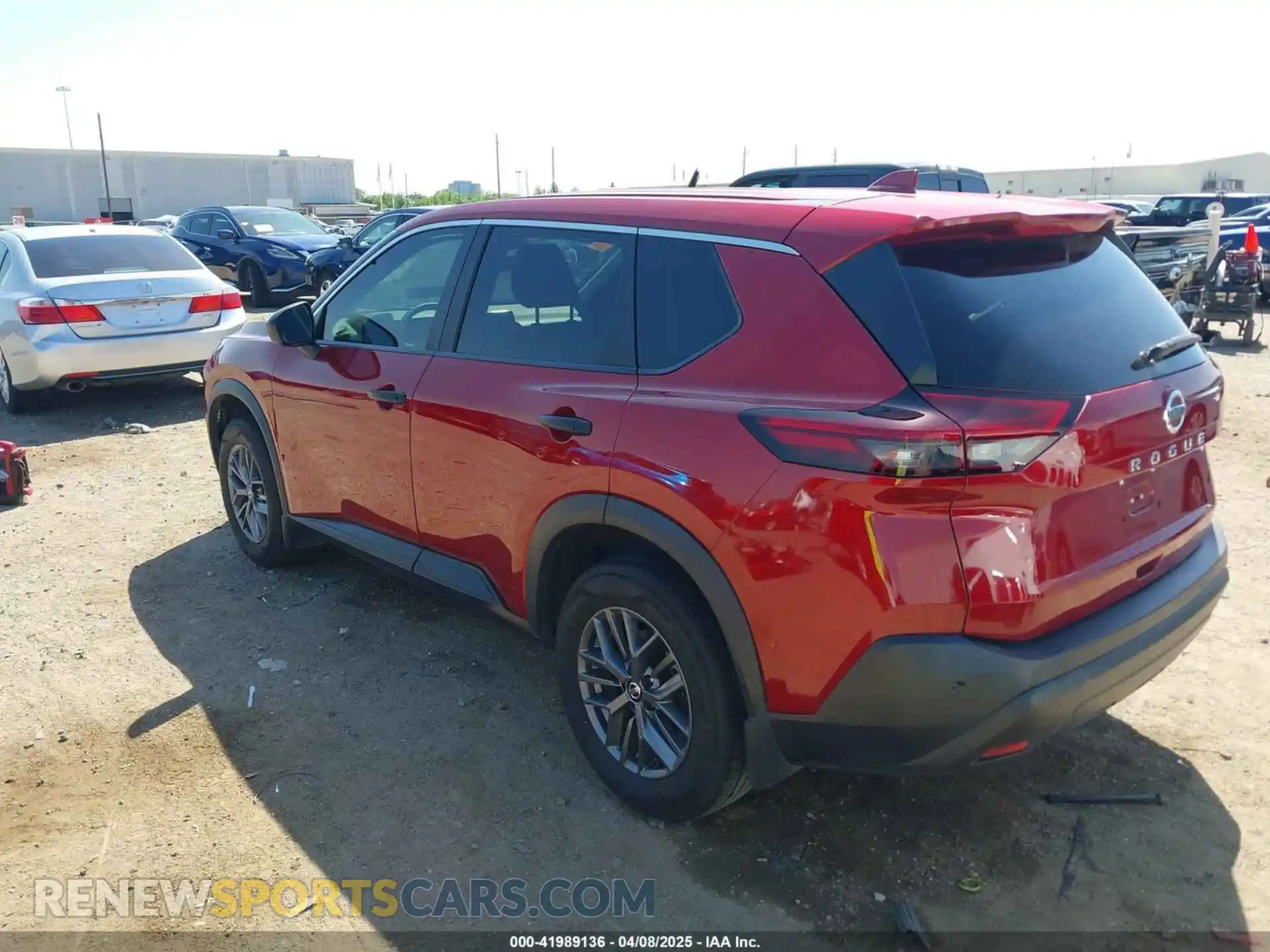 3 Photograph of a damaged car 5N1AT3AA0MC758666 NISSAN ROGUE 2021