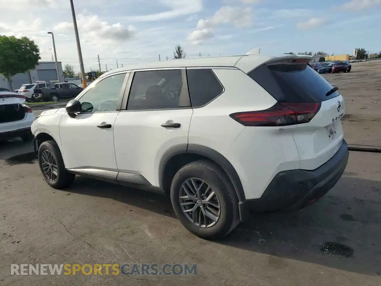 2 Photograph of a damaged car 5N1AT3AA0MC765617 NISSAN ROGUE 2021