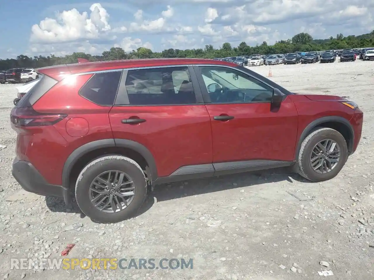 3 Photograph of a damaged car 5N1AT3AA0MC846665 NISSAN ROGUE 2021