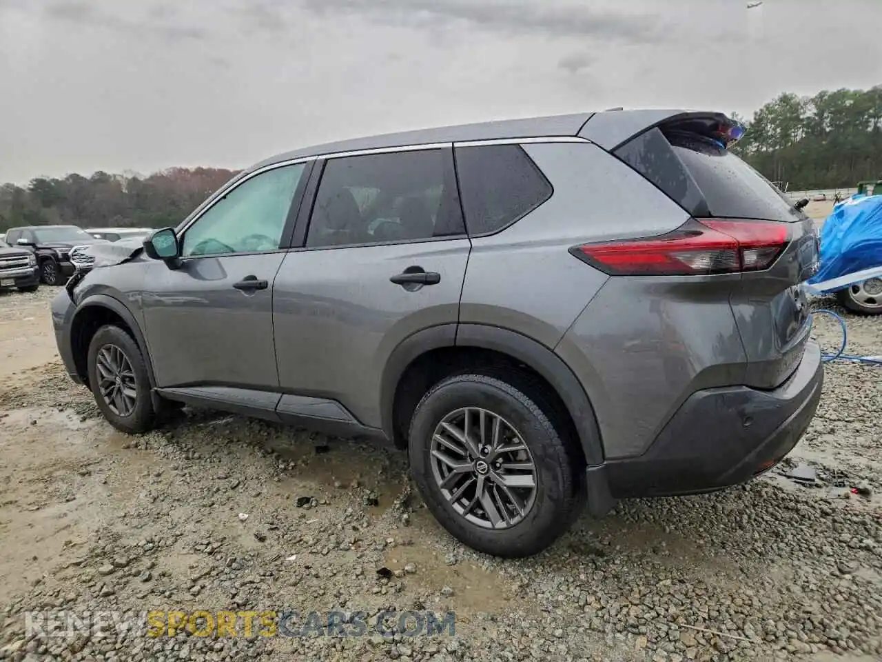 2 Photograph of a damaged car 5N1AT3AA1MC673853 NISSAN ROGUE 2021