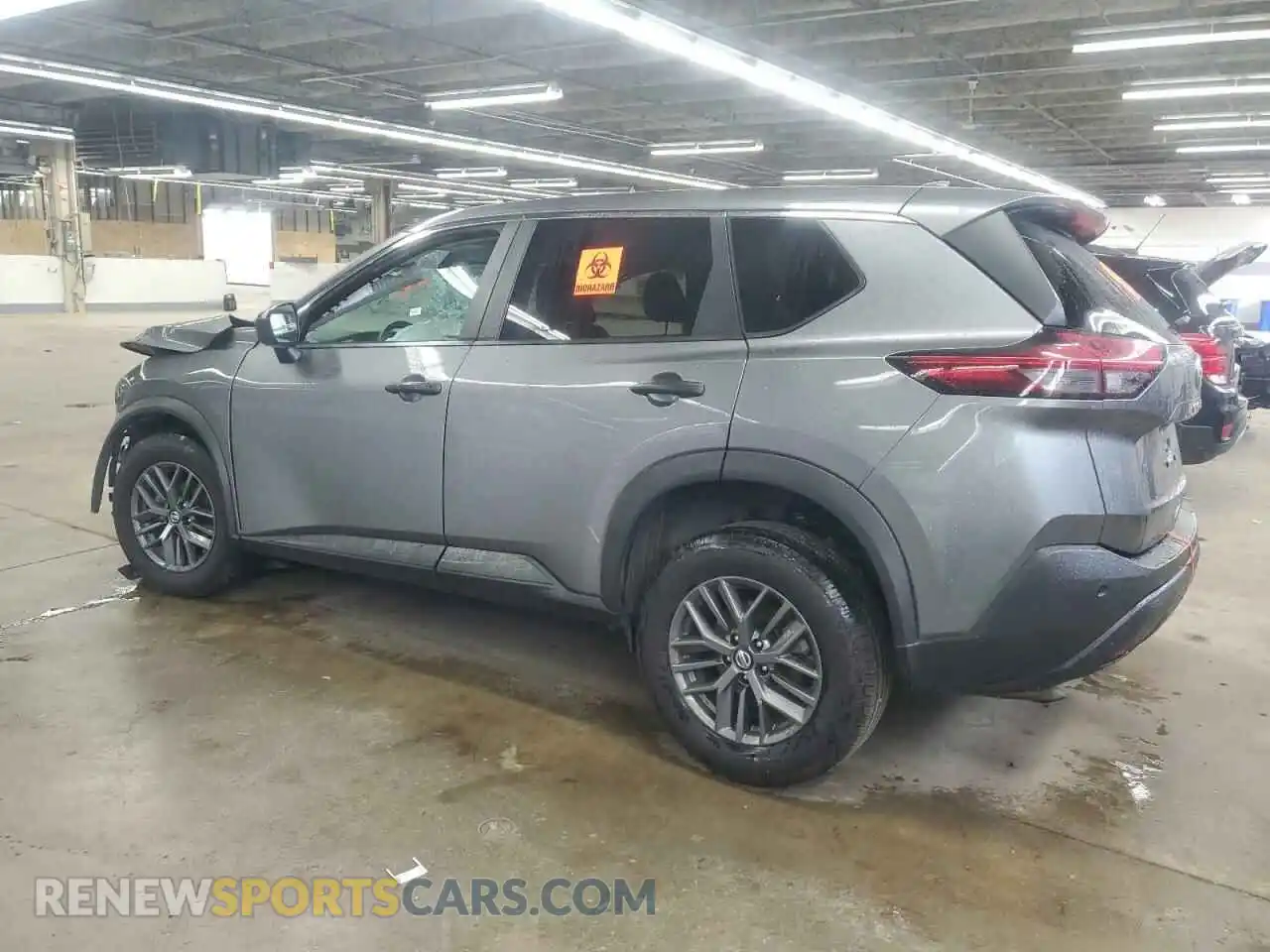 2 Photograph of a damaged car 5N1AT3AA1MC741004 NISSAN ROGUE 2021