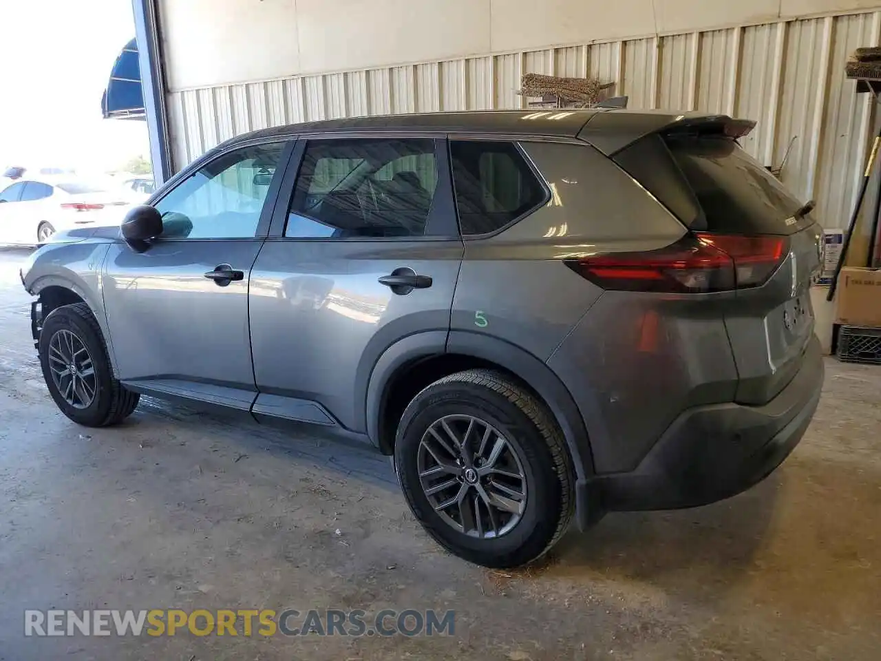 2 Photograph of a damaged car 5N1AT3AA1MC768333 NISSAN ROGUE 2021