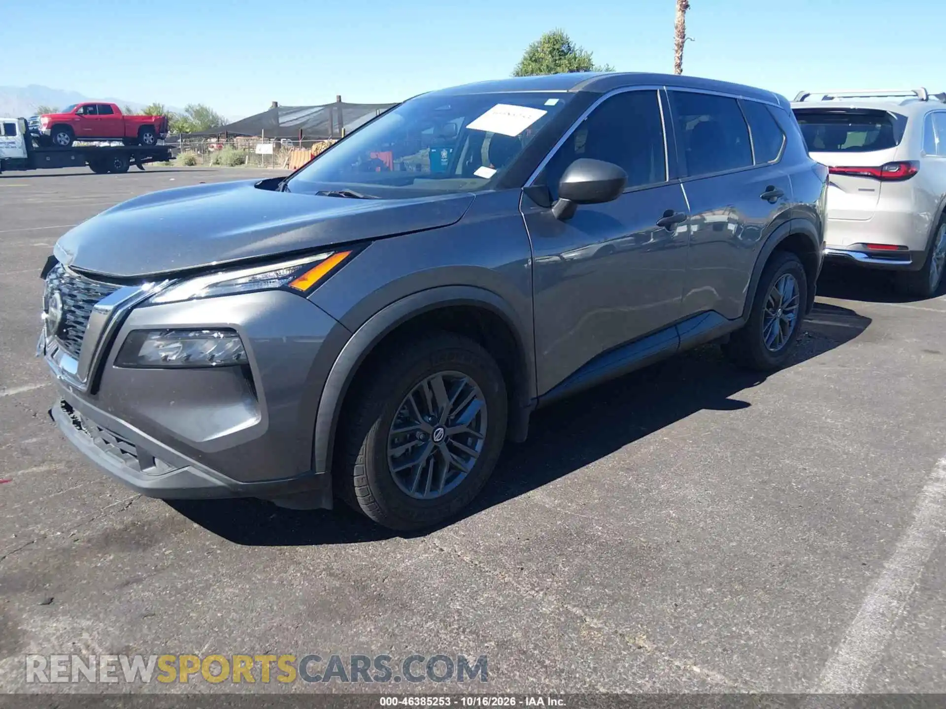 2 Photograph of a damaged car 5N1AT3AA1MC839742 NISSAN ROGUE 2021