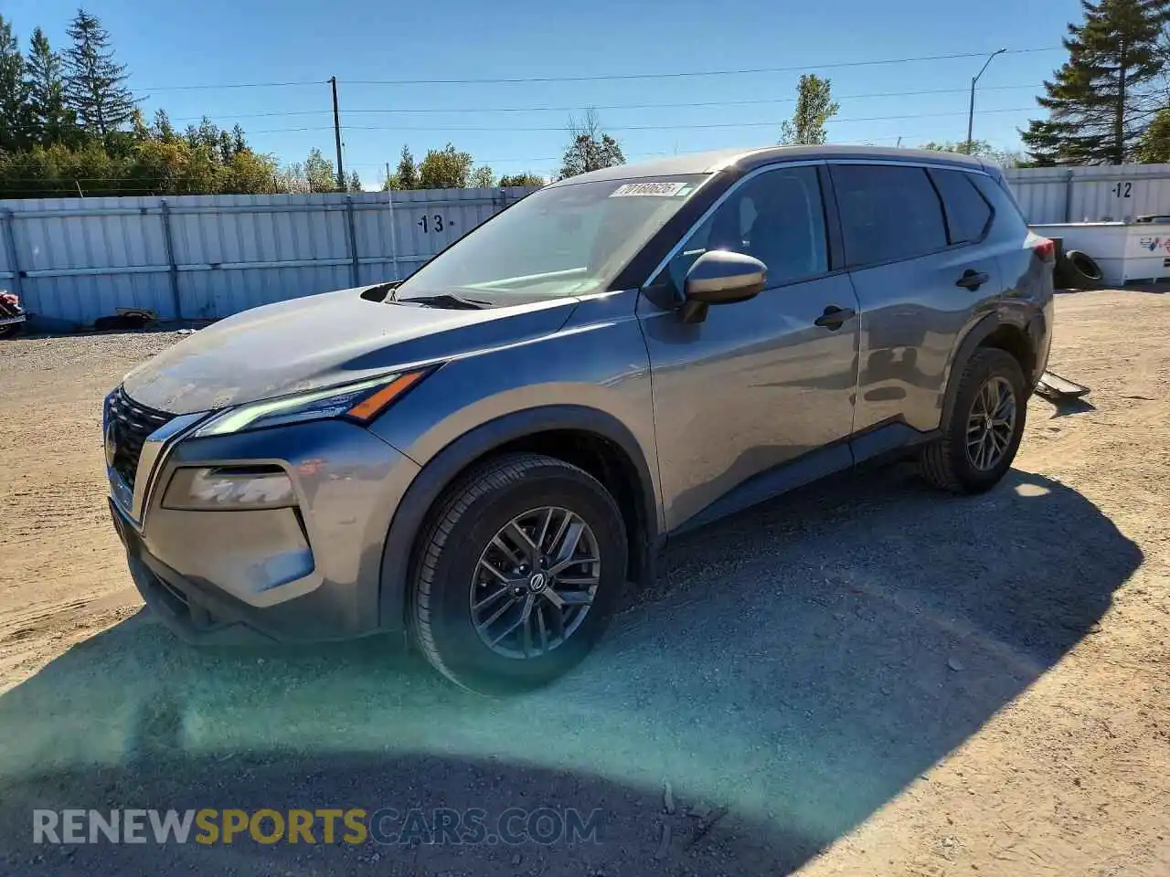 1 Photograph of a damaged car 5N1AT3AA2MC727452 NISSAN ROGUE 2021