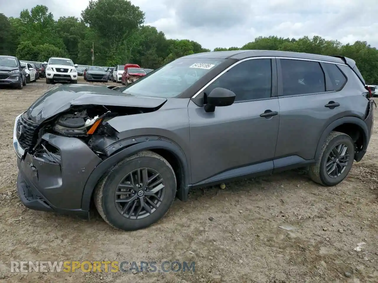 1 Photograph of a damaged car 5N1AT3AA2MC847641 NISSAN ROGUE 2021