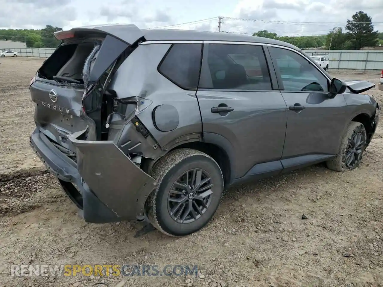 3 Photograph of a damaged car 5N1AT3AA2MC847641 NISSAN ROGUE 2021