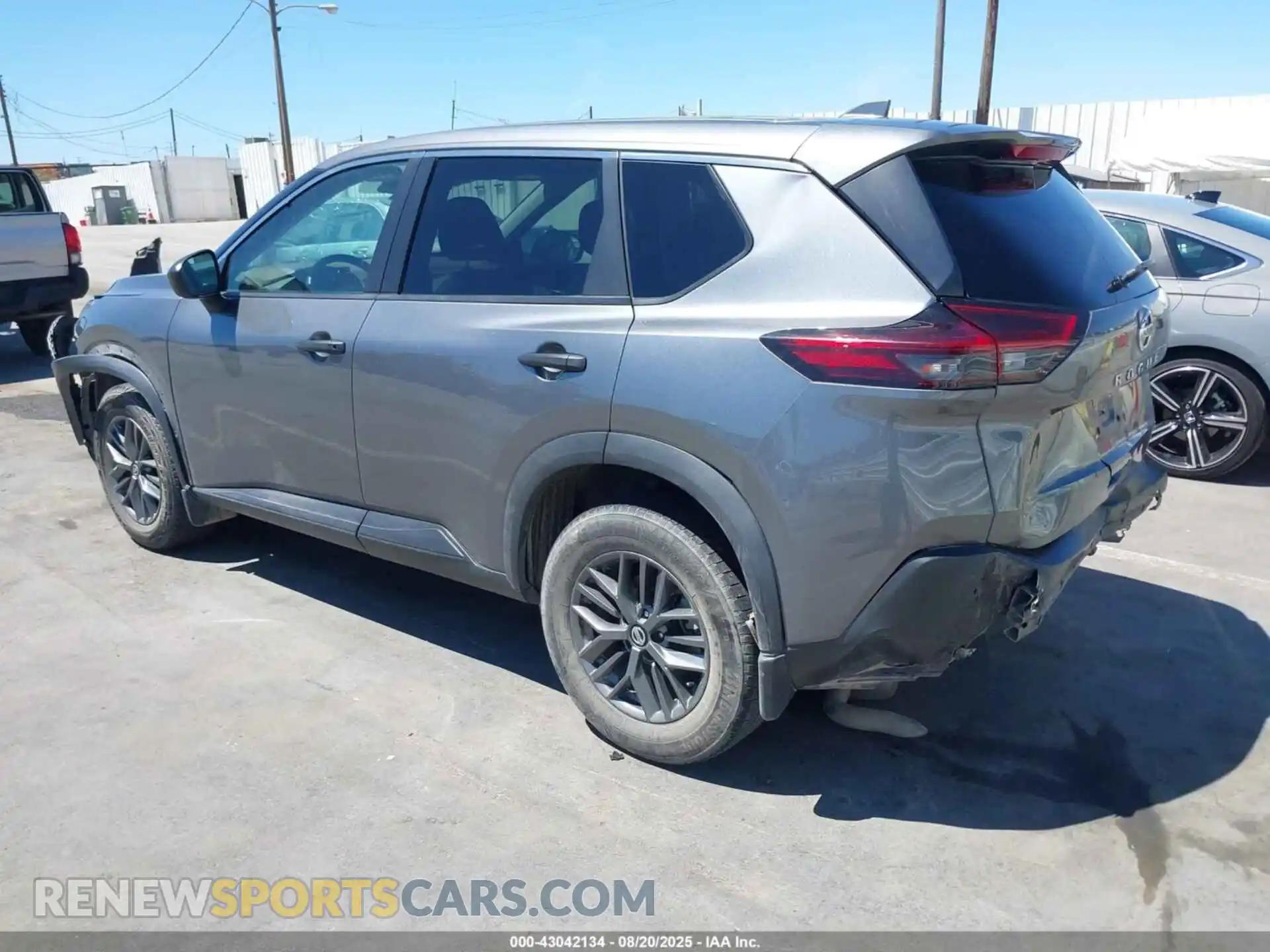 3 Photograph of a damaged car 5N1AT3AA3MC684045 NISSAN ROGUE 2021
