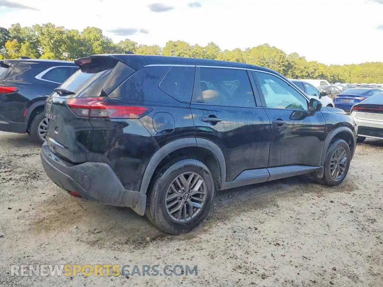 3 Photograph of a damaged car 5N1AT3AA3MC709963 NISSAN ROGUE 2021