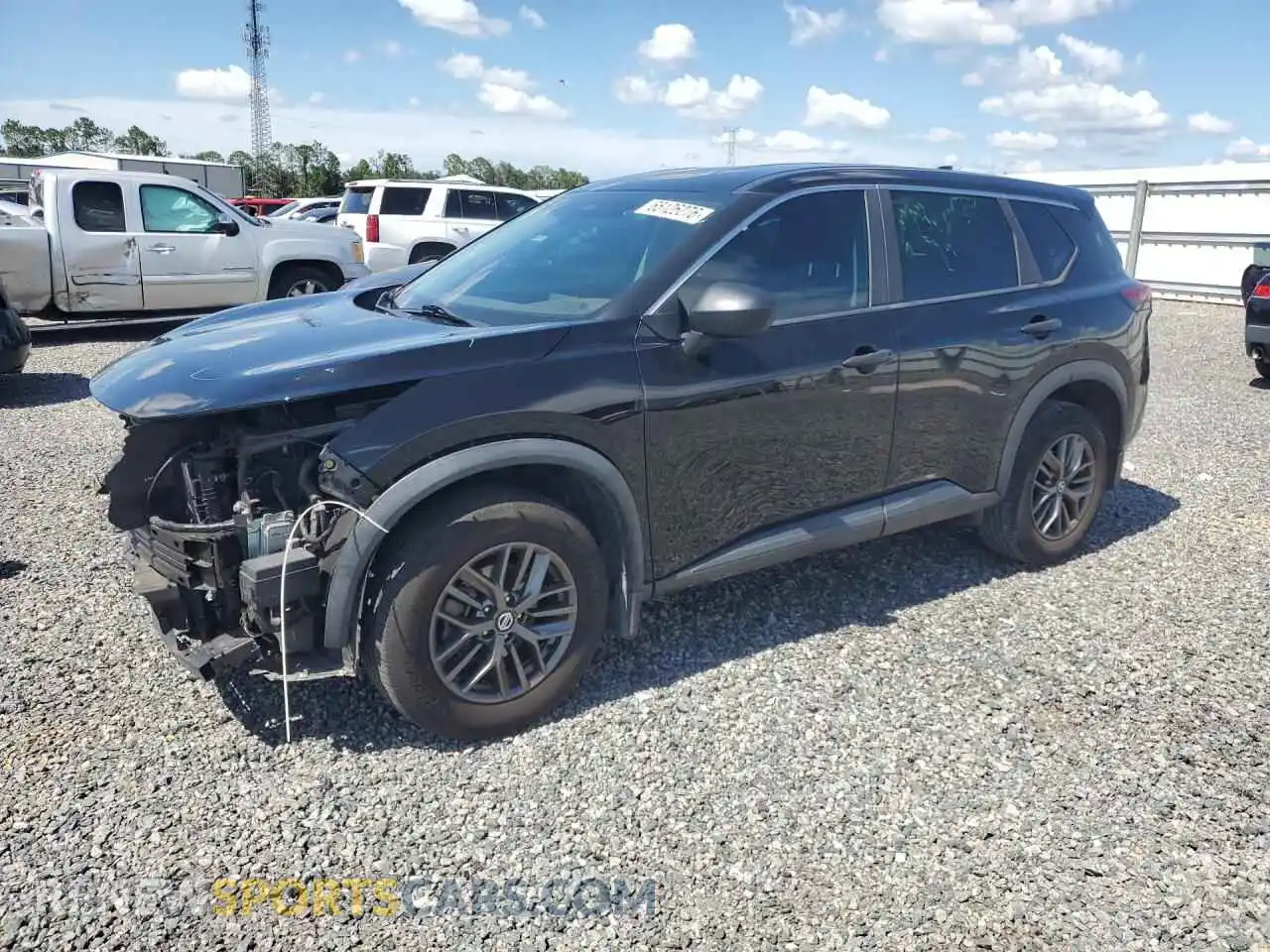 1 Photograph of a damaged car 5N1AT3AA3MC770214 NISSAN ROGUE 2021