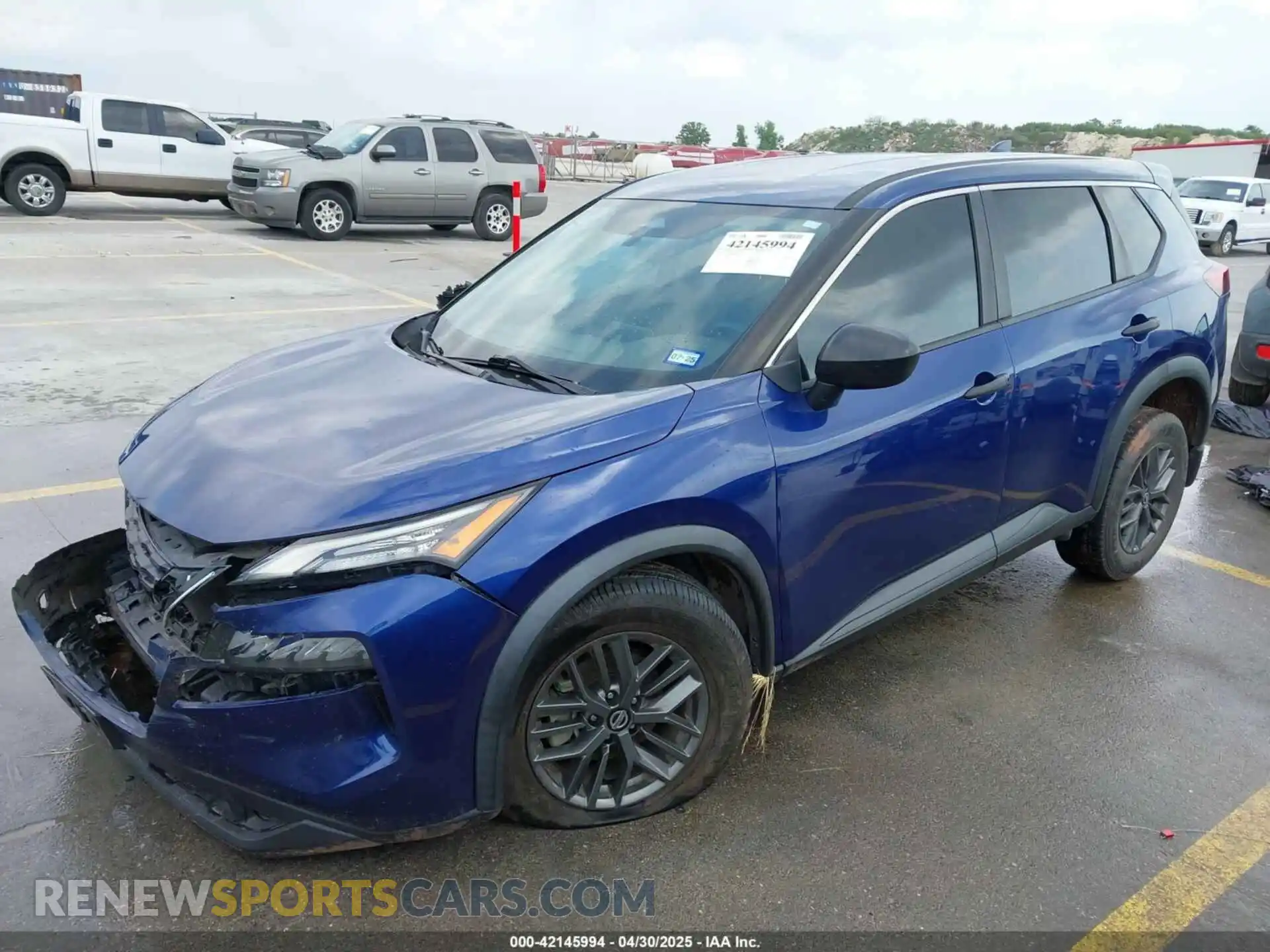 2 Photograph of a damaged car 5N1AT3AA3MC797994 NISSAN ROGUE 2021