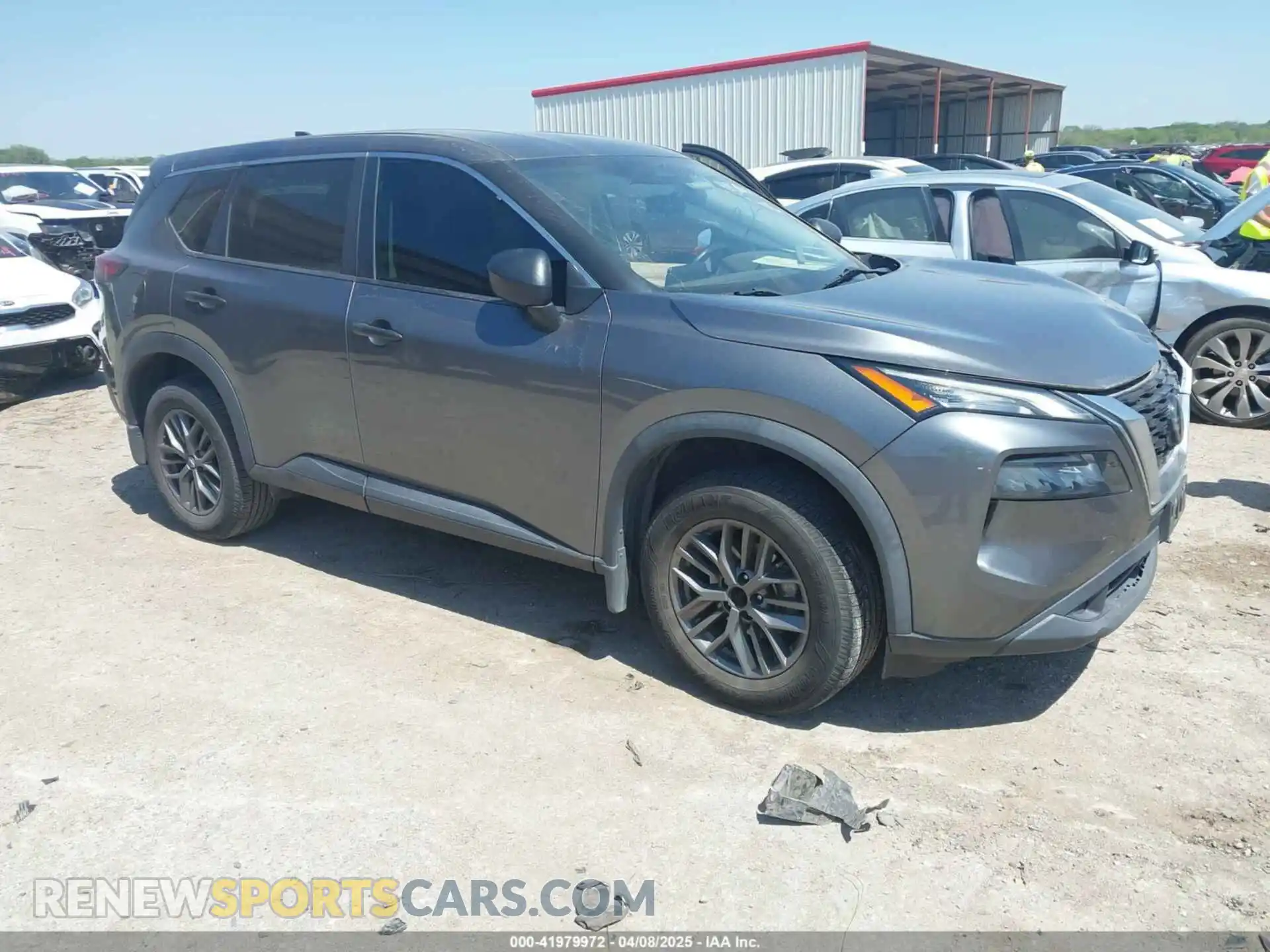 1 Photograph of a damaged car 5N1AT3AA3MC798580 NISSAN ROGUE 2021