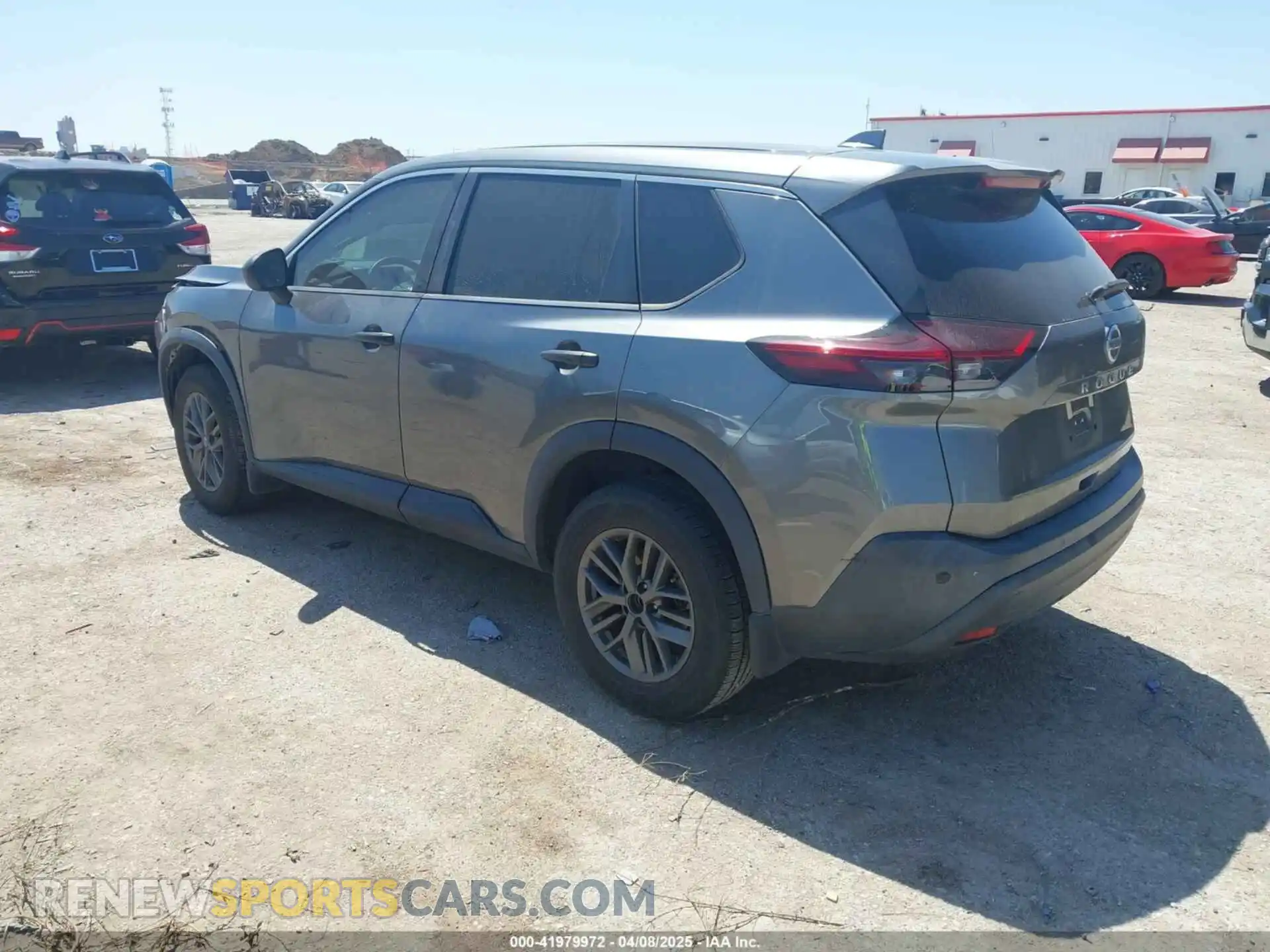 3 Photograph of a damaged car 5N1AT3AA3MC798580 NISSAN ROGUE 2021