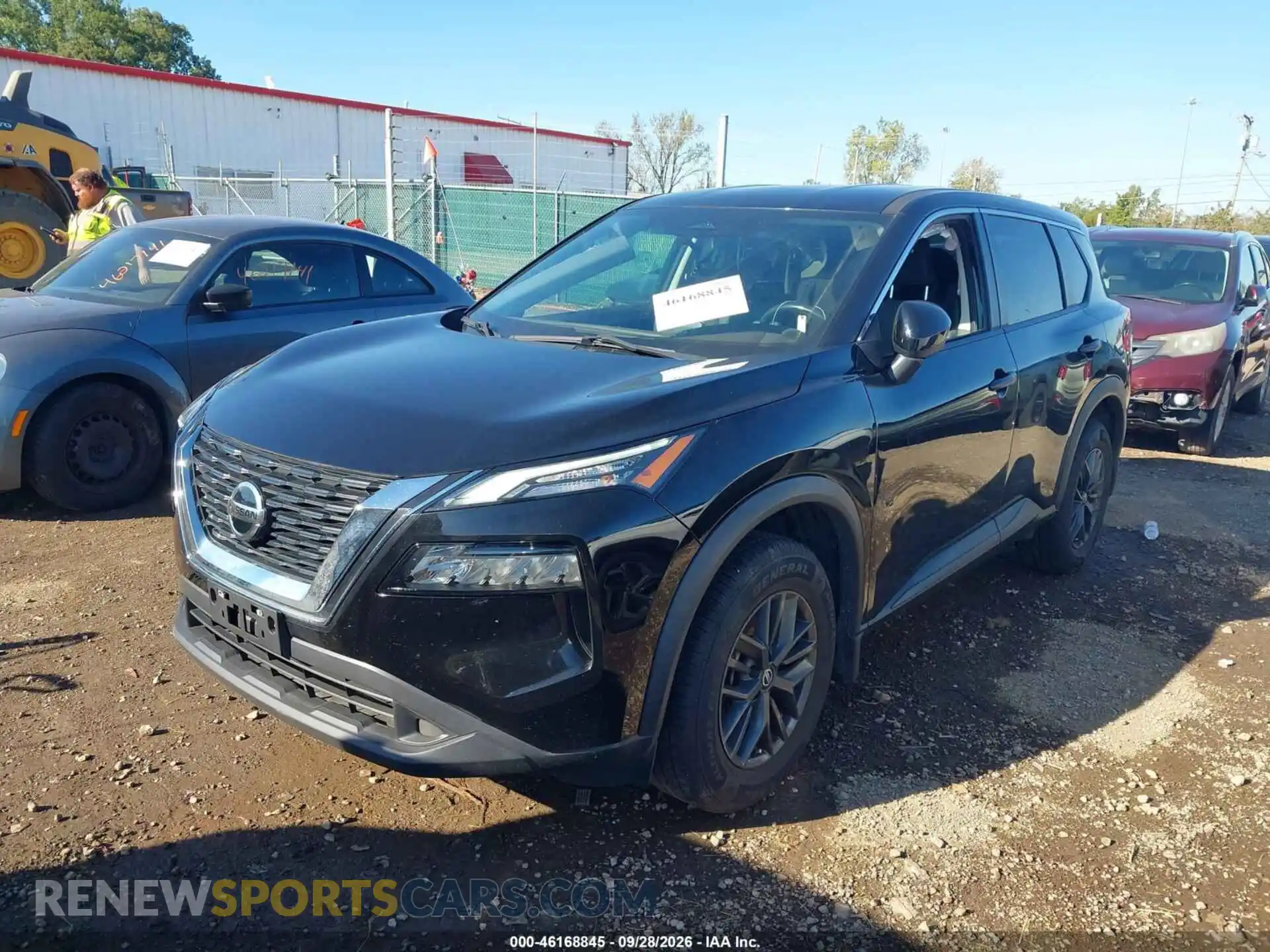 2 Photograph of a damaged car 5N1AT3AA3MC836356 NISSAN ROGUE 2021