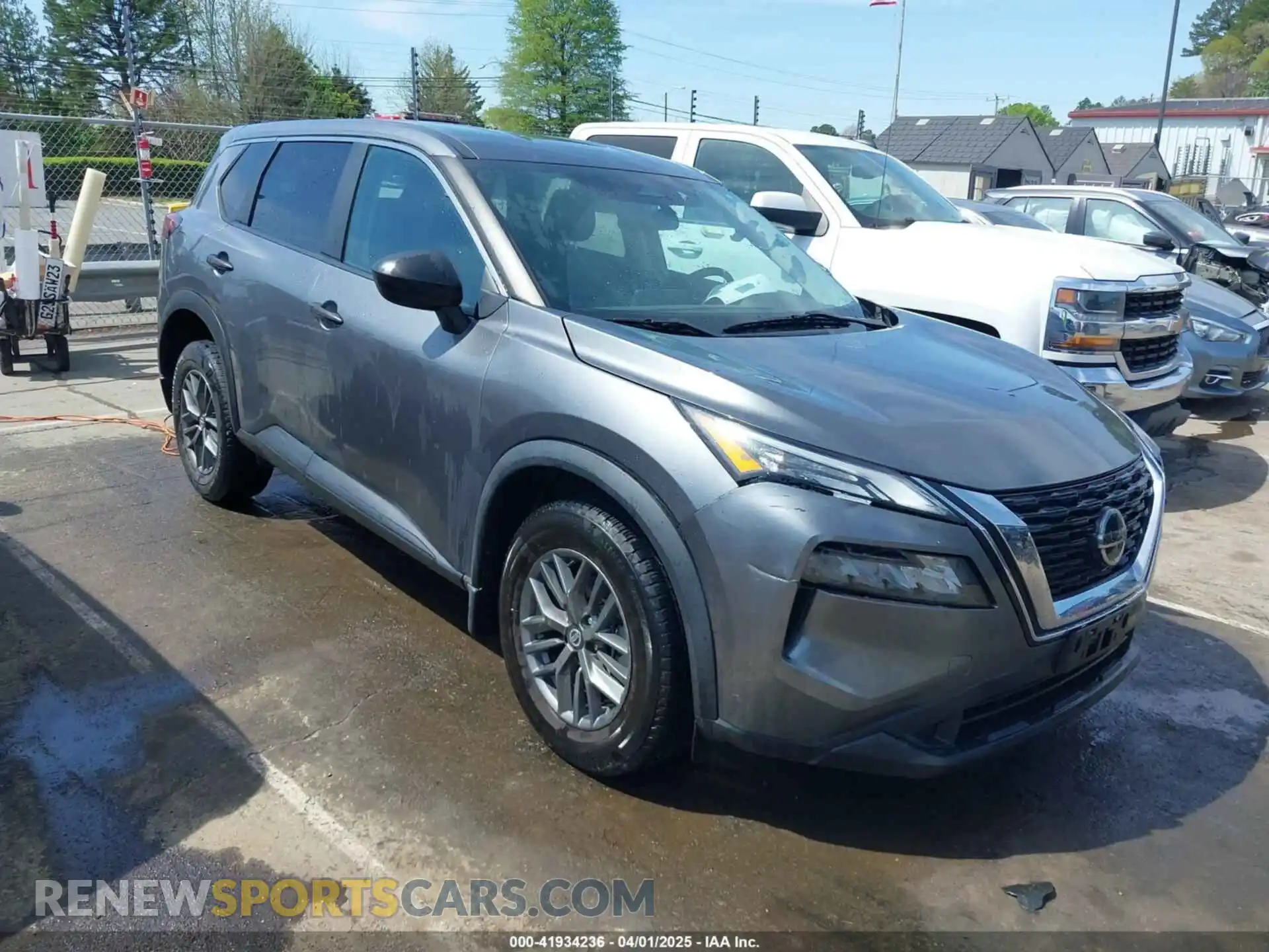 1 Photograph of a damaged car 5N1AT3AA4MC717490 NISSAN ROGUE 2021
