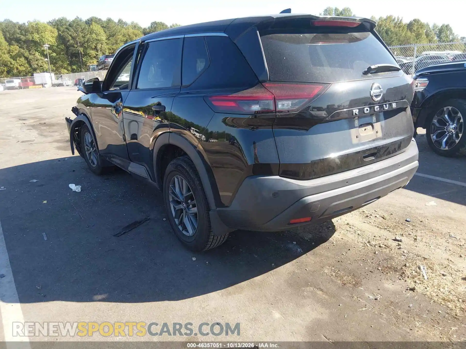 3 Photograph of a damaged car 5N1AT3AA4MC794943 NISSAN ROGUE 2021