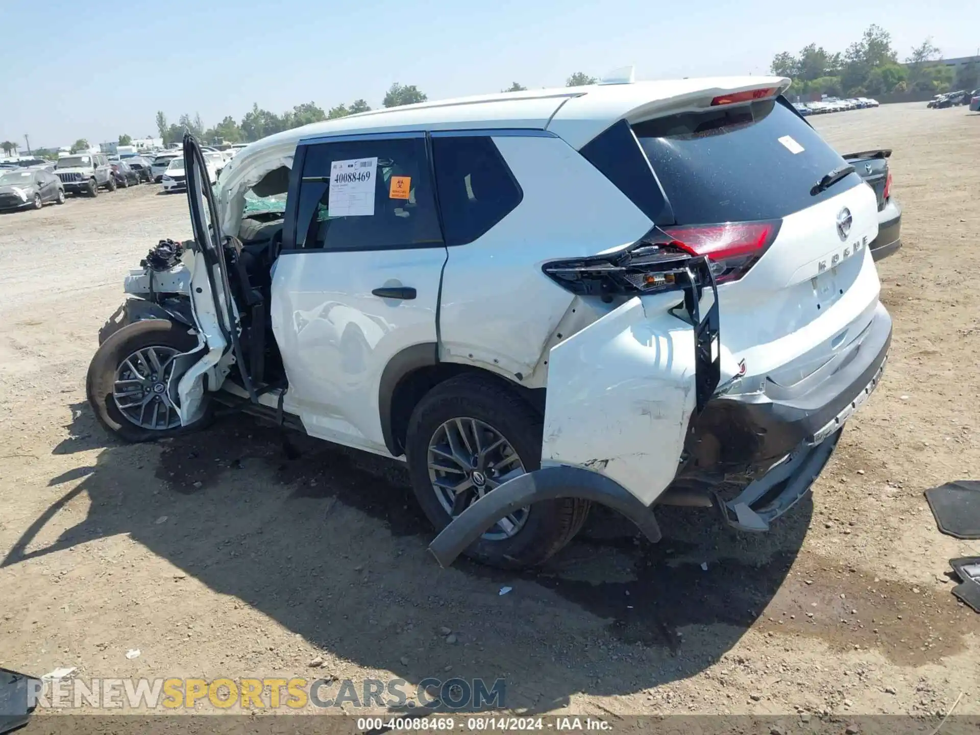 3 Photograph of a damaged car 5N1AT3AA4MC808937 NISSAN ROGUE 2021