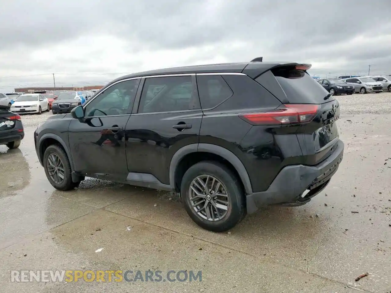2 Photograph of a damaged car 5N1AT3AA5MC678828 NISSAN ROGUE 2021