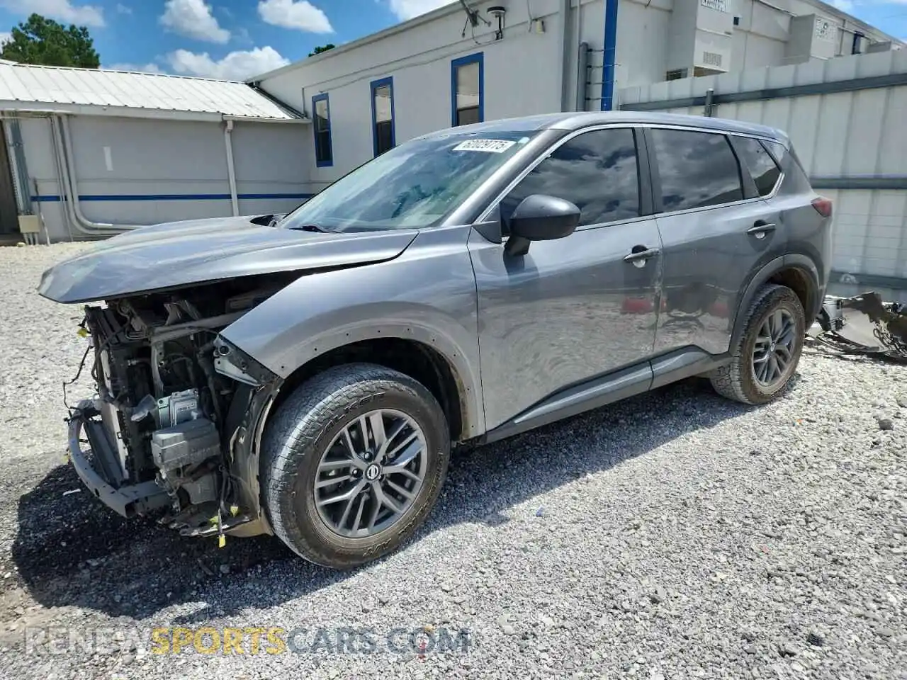 1 Photograph of a damaged car 5N1AT3AA5MC685293 NISSAN ROGUE 2021