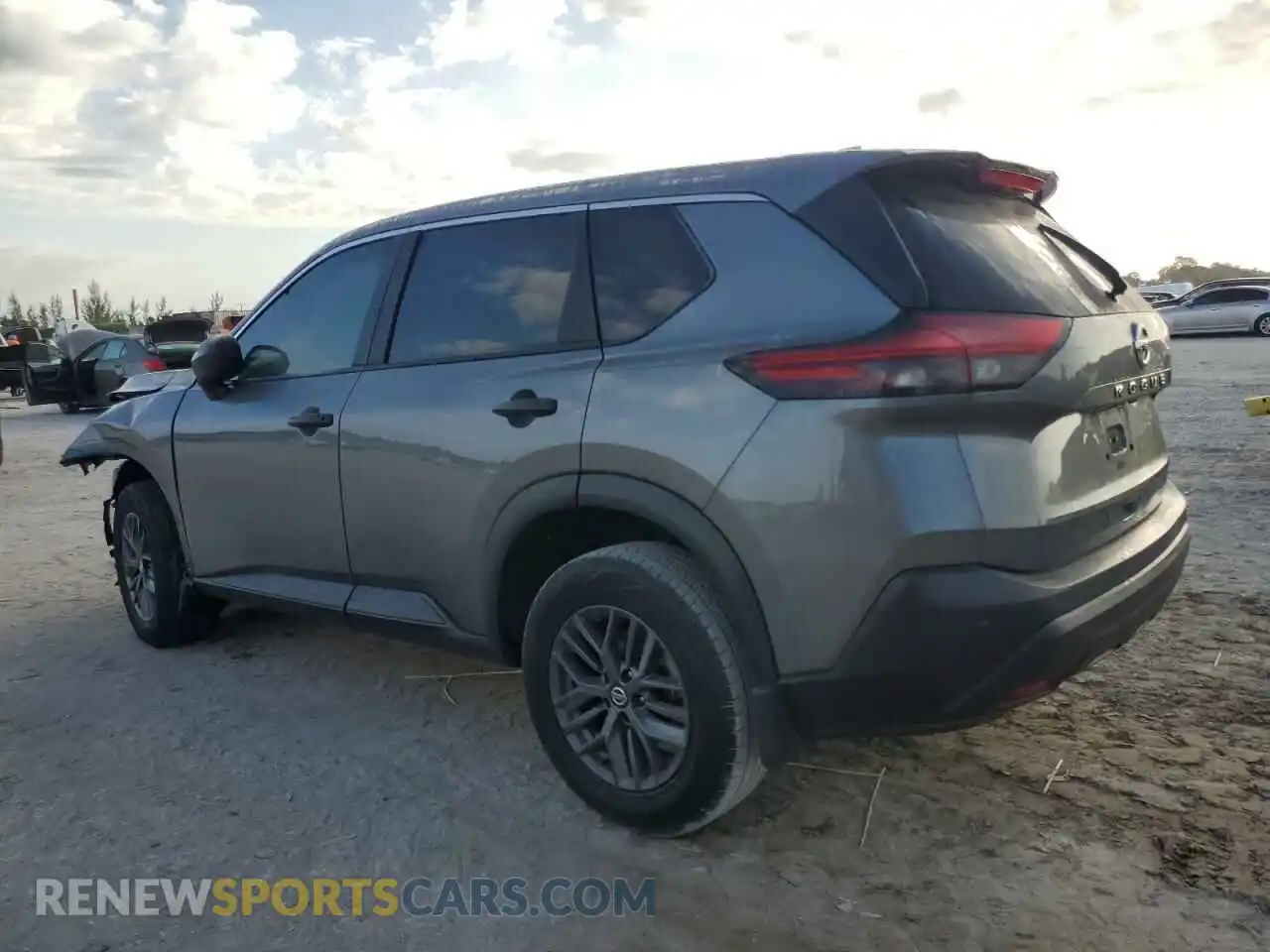 2 Photograph of a damaged car 5N1AT3AA5MC696035 NISSAN ROGUE 2021