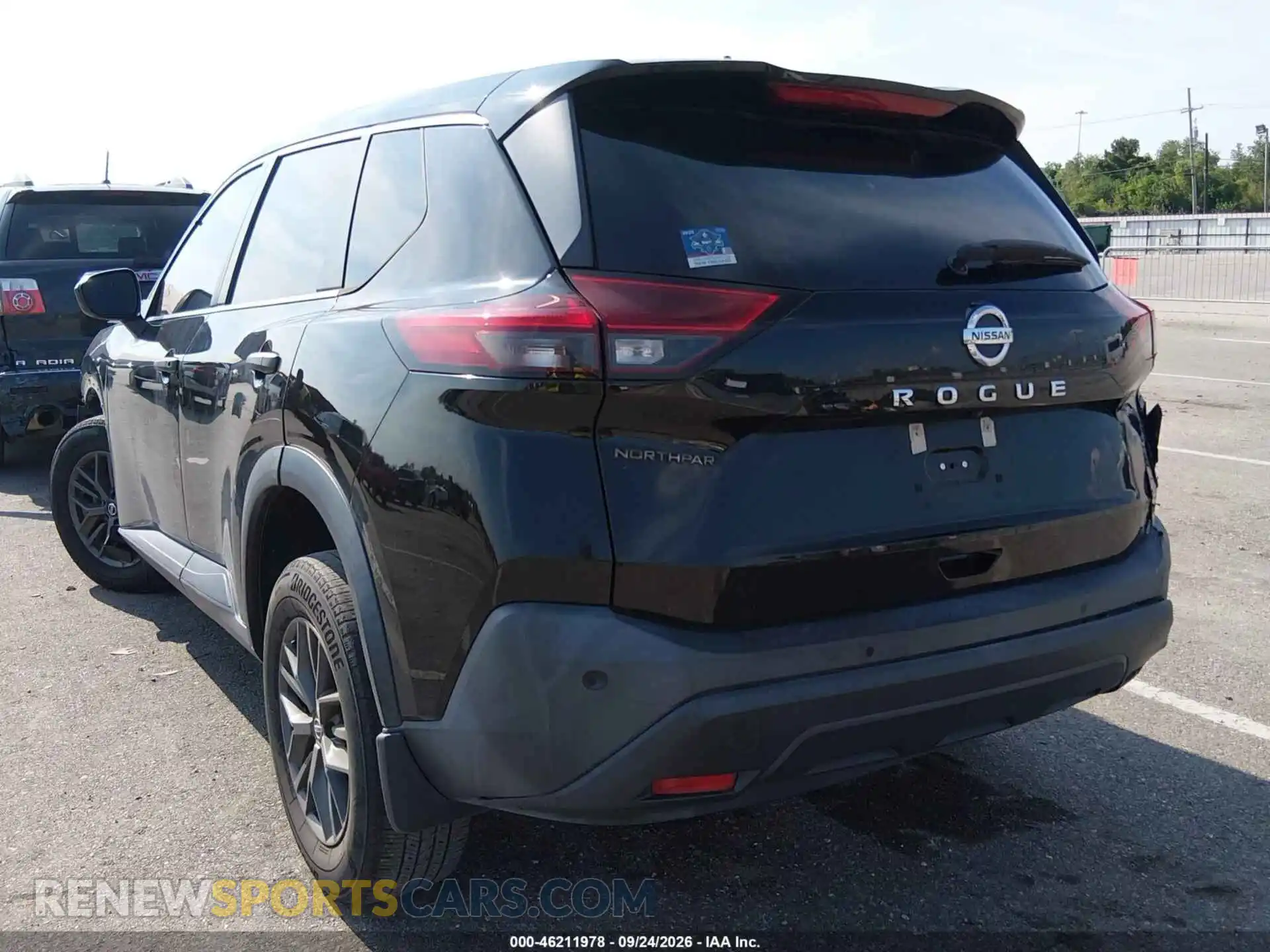 3 fotografías del automóvil dañado 5N1AT3AA5MC734251 NISSAN ROGUE 2021