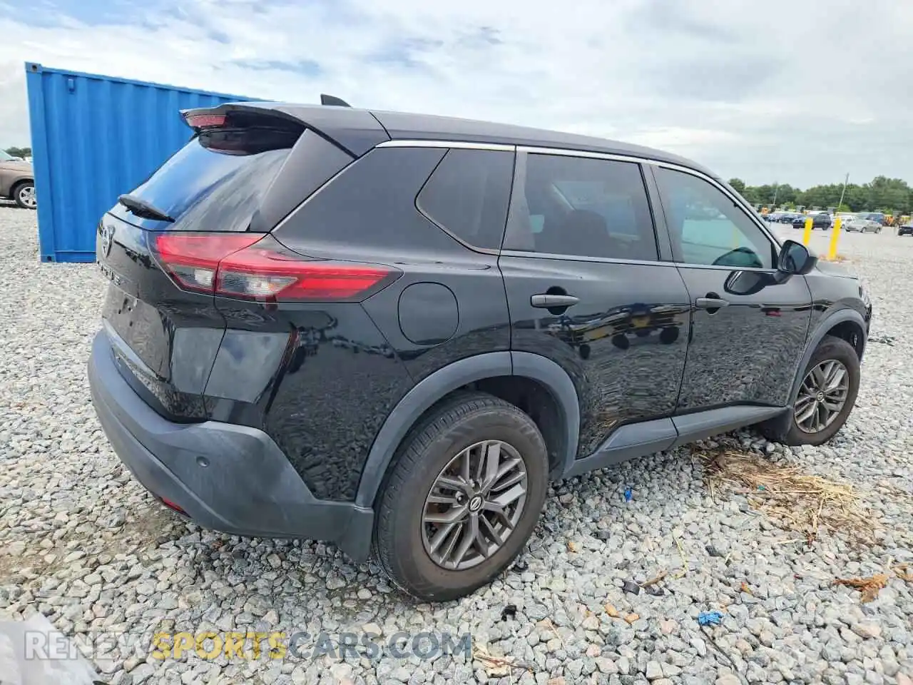 3 fotografías del automóvil dañado 5N1AT3AA5MC786656 NISSAN ROGUE 2021