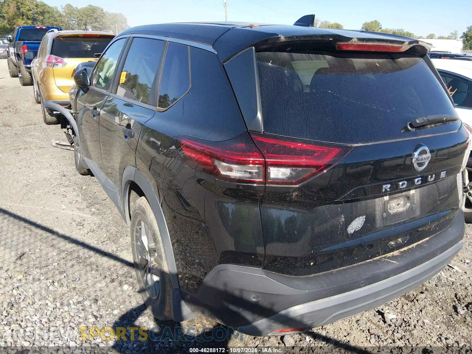 3 Photograph of a damaged car 5N1AT3AA6MC732590 NISSAN ROGUE 2021