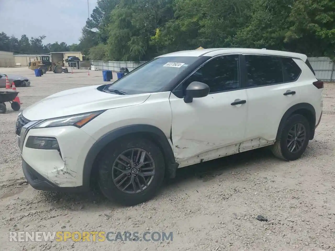 1 Photograph of a damaged car 5N1AT3AA6MC736638 NISSAN ROGUE 2021