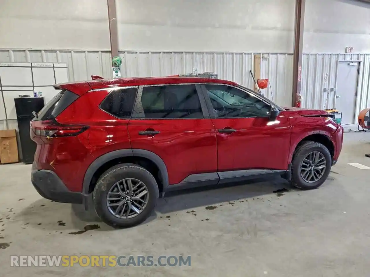 3 Photograph of a damaged car 5N1AT3AA6MC738275 NISSAN ROGUE 2021