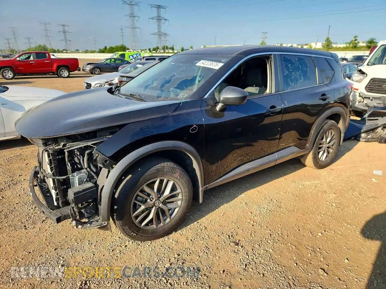 1 Photograph of a damaged car 5N1AT3AA6MC807837 NISSAN ROGUE 2021