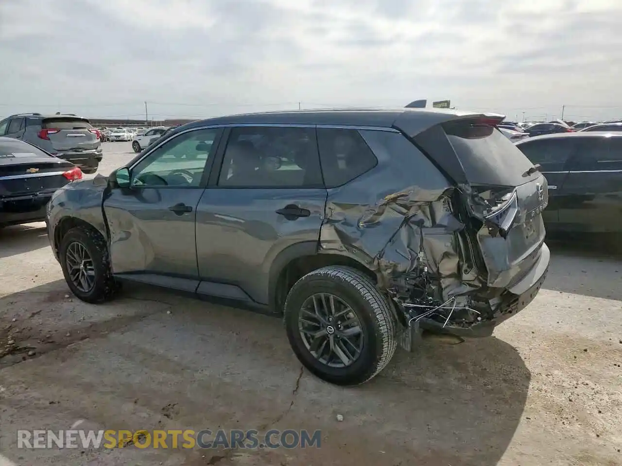2 Photograph of a damaged car 5N1AT3AA6MC811564 NISSAN ROGUE 2021