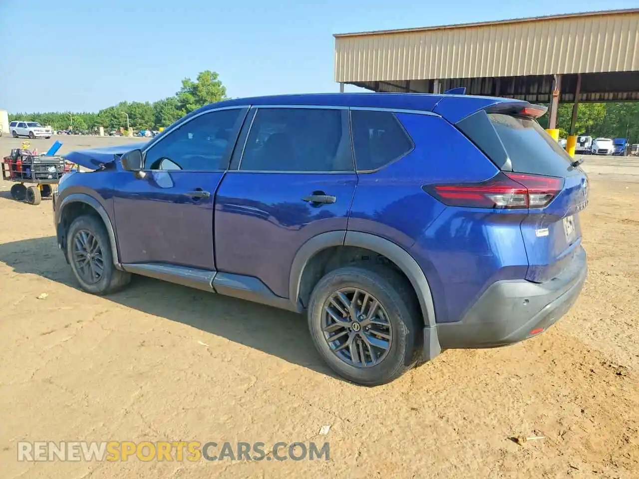 2 Photograph of a damaged car 5N1AT3AA6MC813573 NISSAN ROGUE 2021