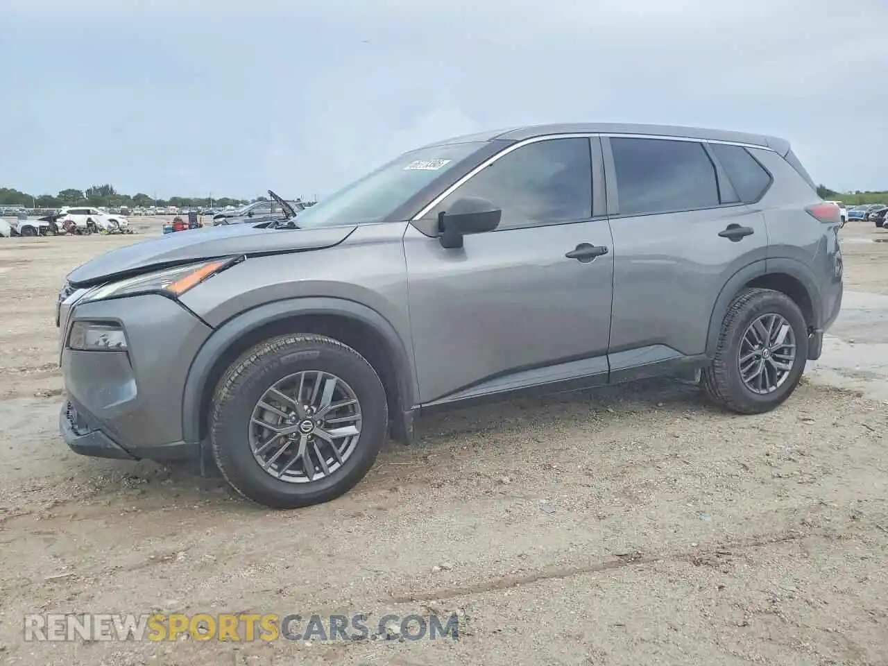 1 Photograph of a damaged car 5N1AT3AA7MC678555 NISSAN ROGUE 2021
