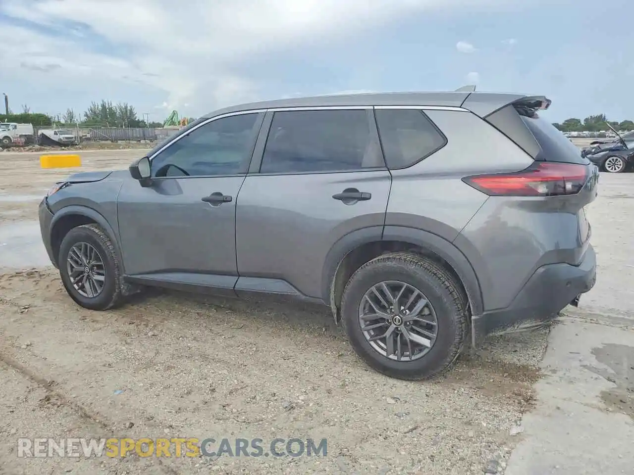 2 Photograph of a damaged car 5N1AT3AA7MC678555 NISSAN ROGUE 2021