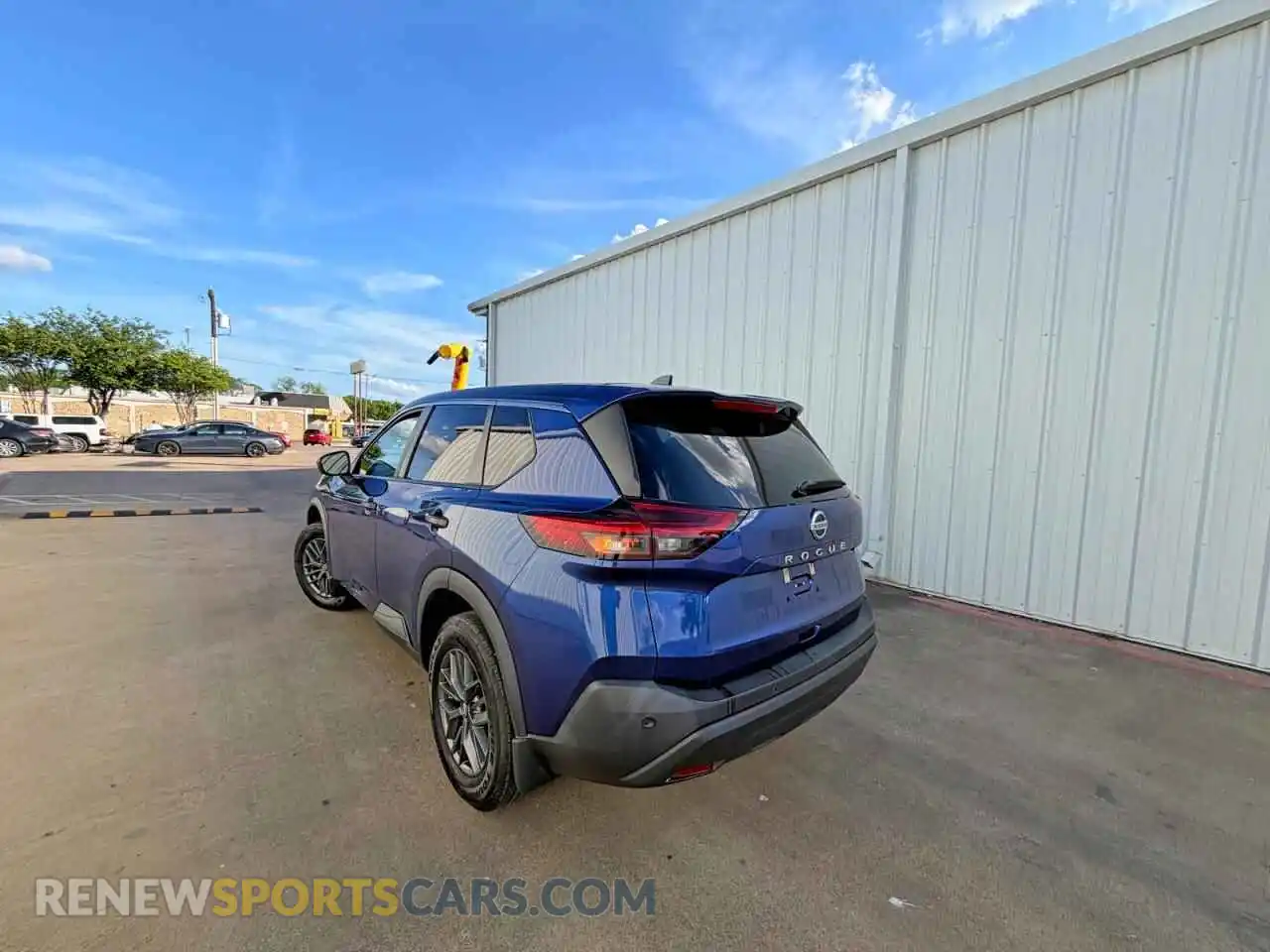 3 Photograph of a damaged car 5N1AT3AA7MC773147 NISSAN ROGUE 2021