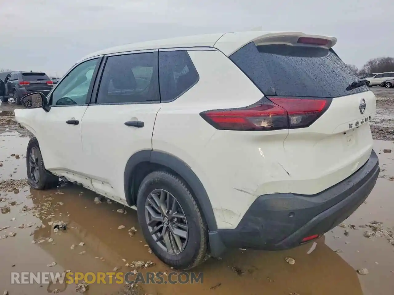2 Photograph of a damaged car 5N1AT3AA7MC805112 NISSAN ROGUE 2021